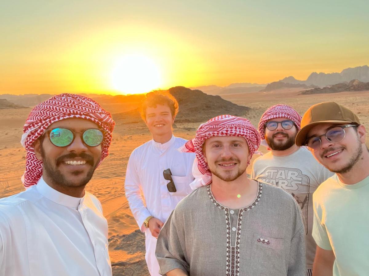 Oblivion Camp Hotell Wadi Rum Eksteriør bilde